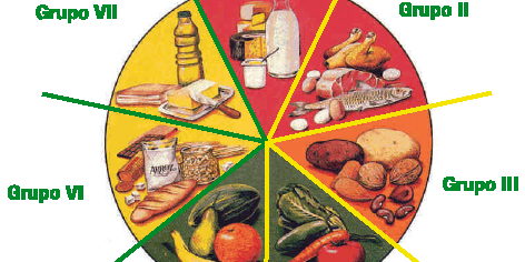 clasificación de los alimentos