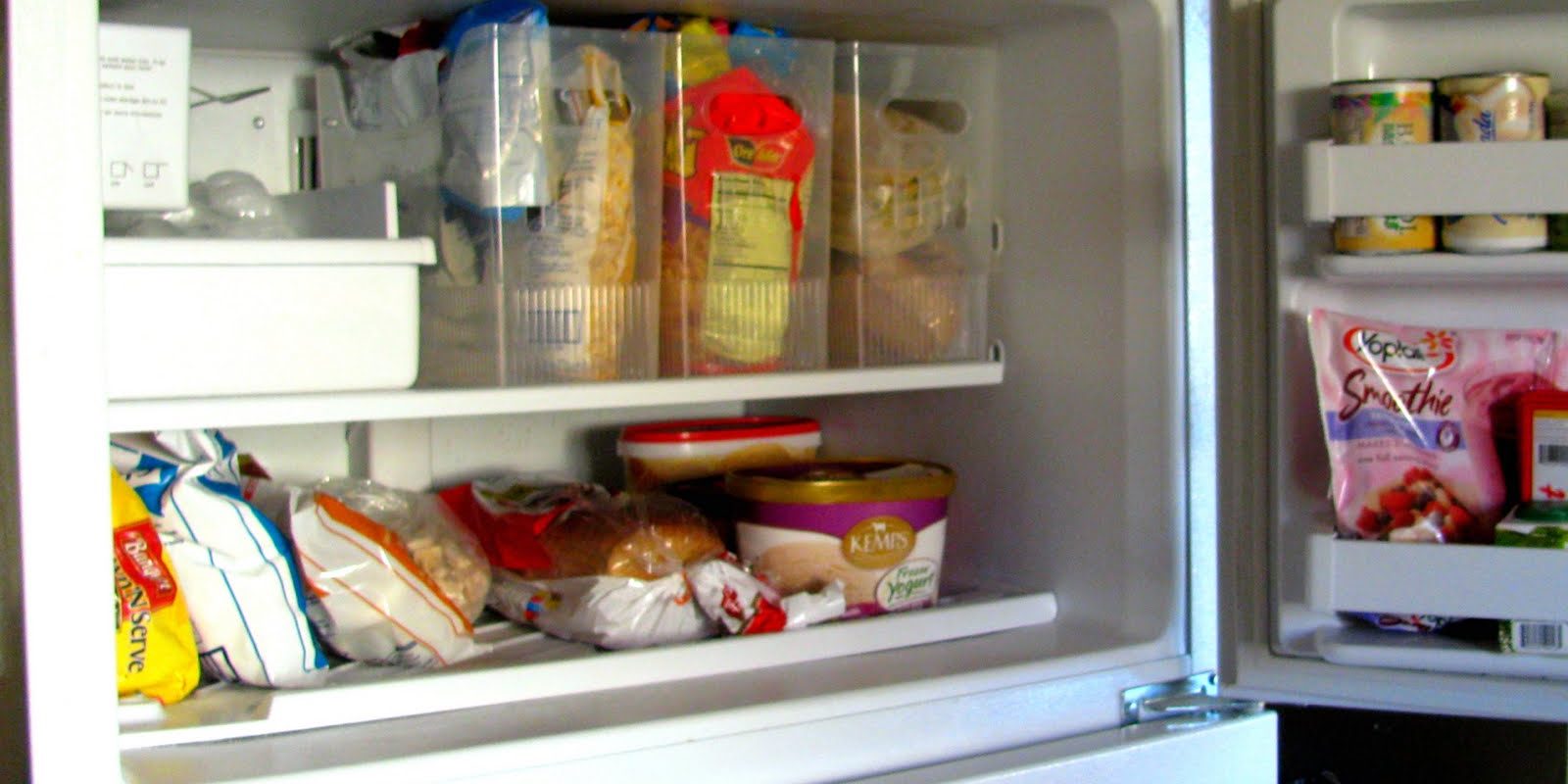 congelador alimentos no congelables