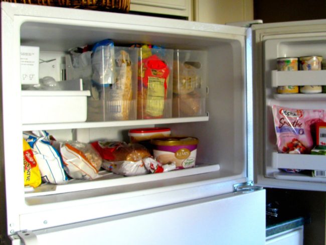 congelador alimentos no congelables