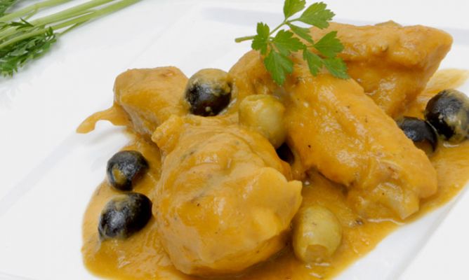 pollo con aceitunas pollo con aceitunas